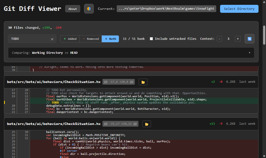 Git Diff Viewer